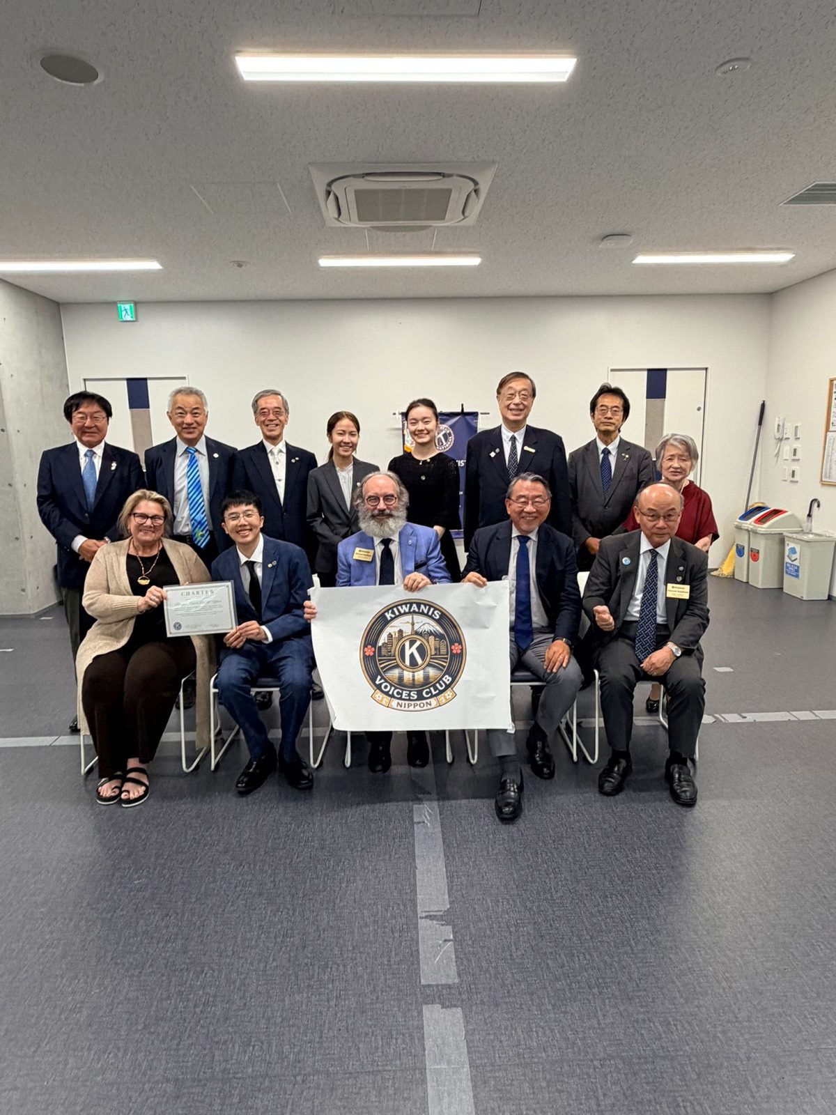 The KVCN founding club together