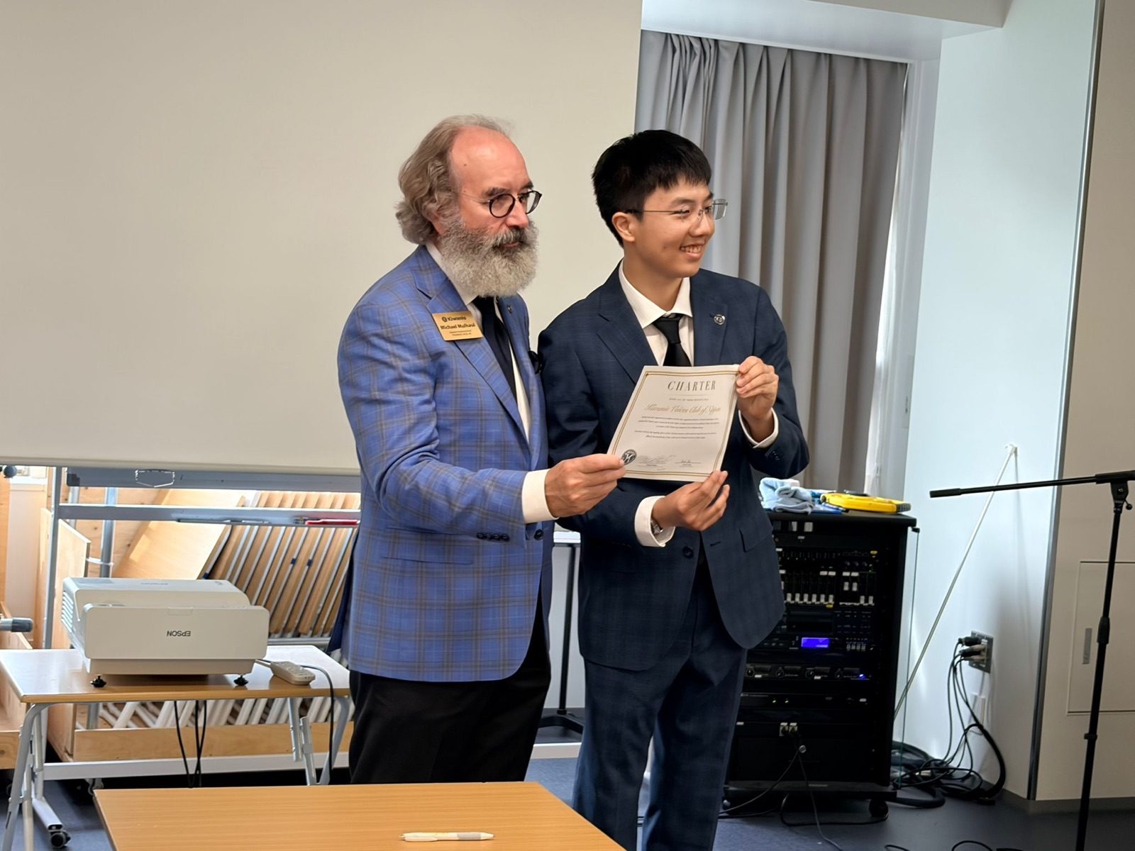 Induction of founding officers
