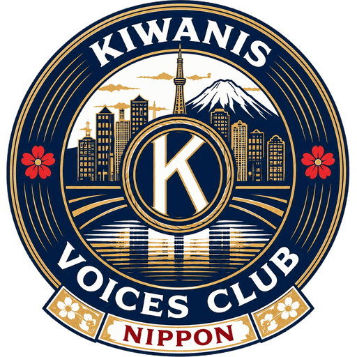 Kiwanis Voices Club of Nippon crest